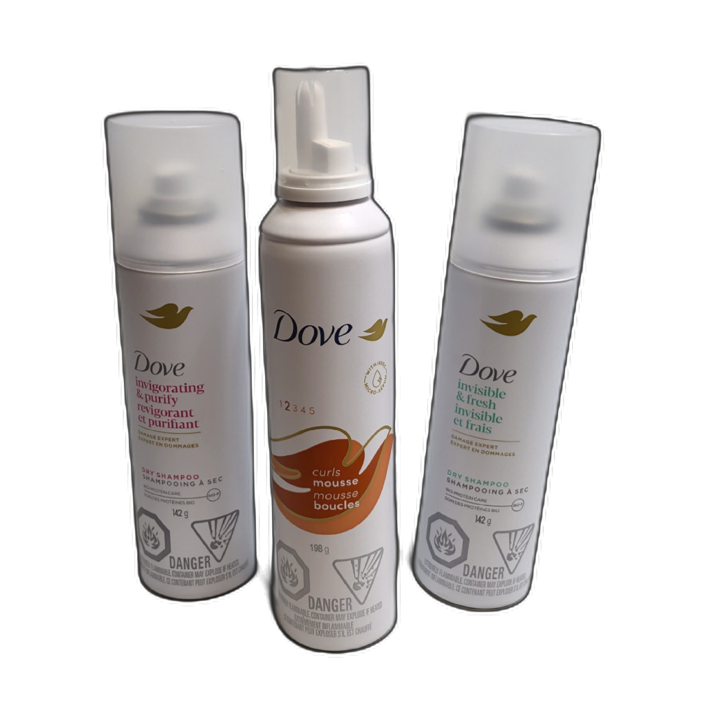Hair Spray Assortment Dove 142g. - 198g.