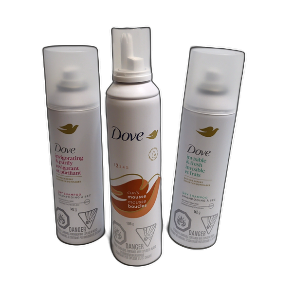 Hair Spray Assortment Dove 142g. - 198g.
