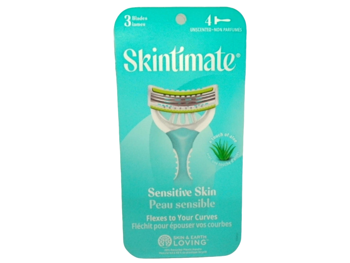 Rasoir jetable pour femmes, 4 unités. Skintimate