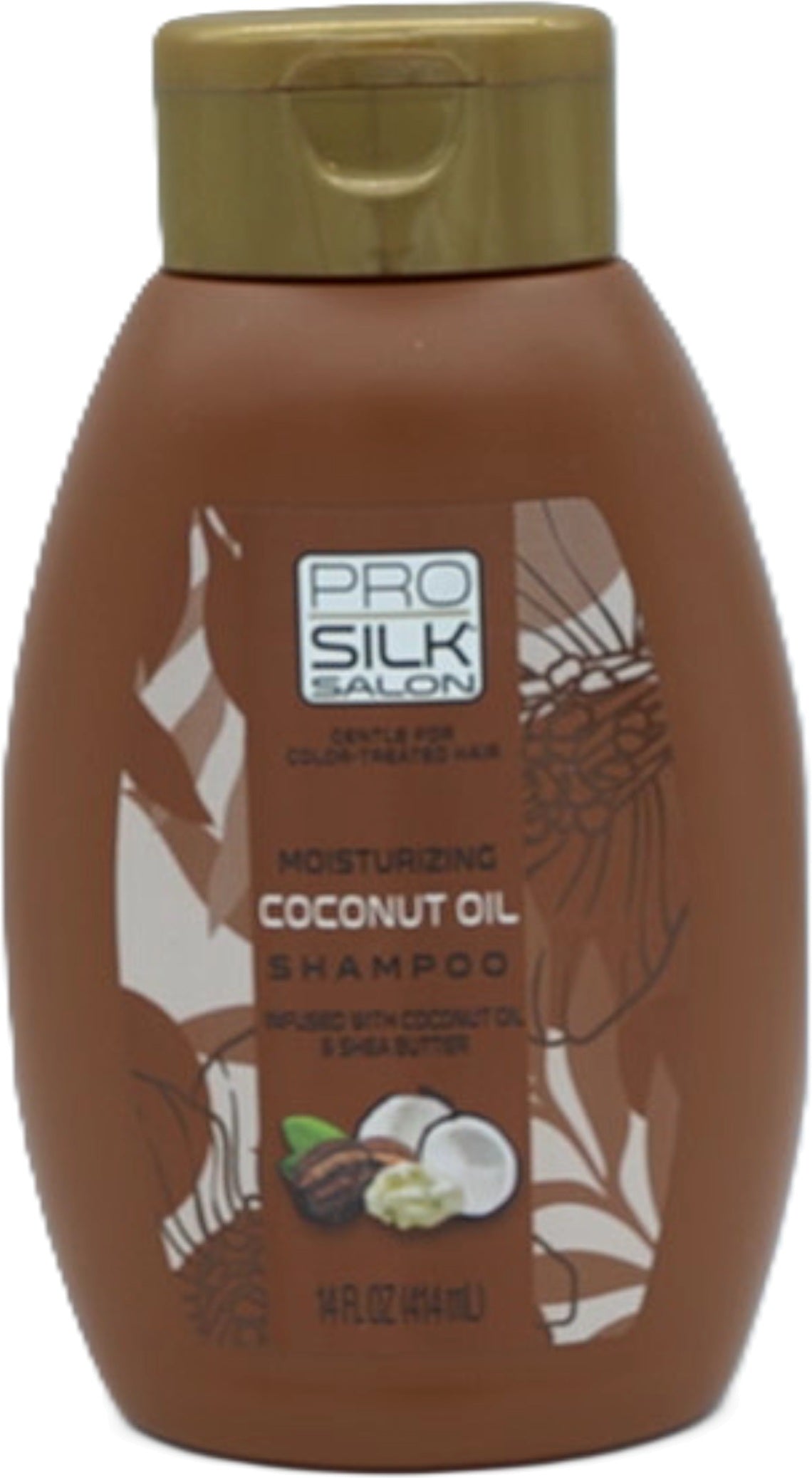 Shampooing Hydratant Noix de Coco 414ml Infusé à l'Huile de Coco & au Beurre de Karité Pro Silk Salon