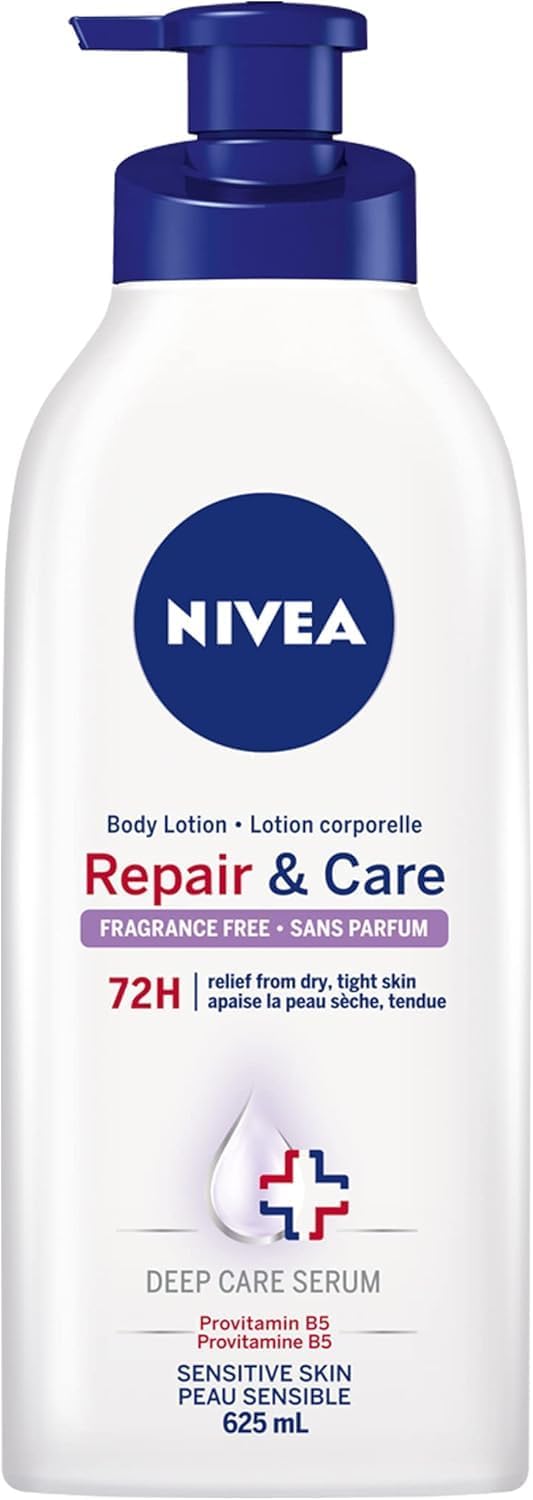 Nivea Body Lotion Repair & Care 72h 625mL Deep Care Serum