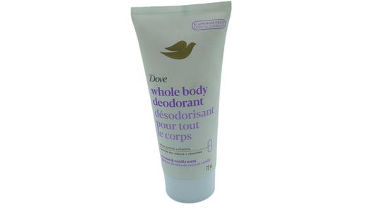 Whole Body Deodorant Coconut & Vanilla 73mL Dove