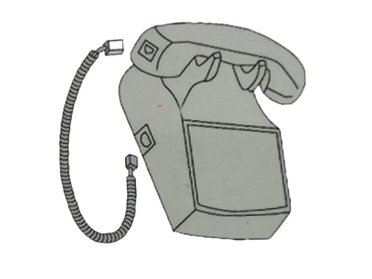 Phone Line Cord Black 15 foot - Additional View