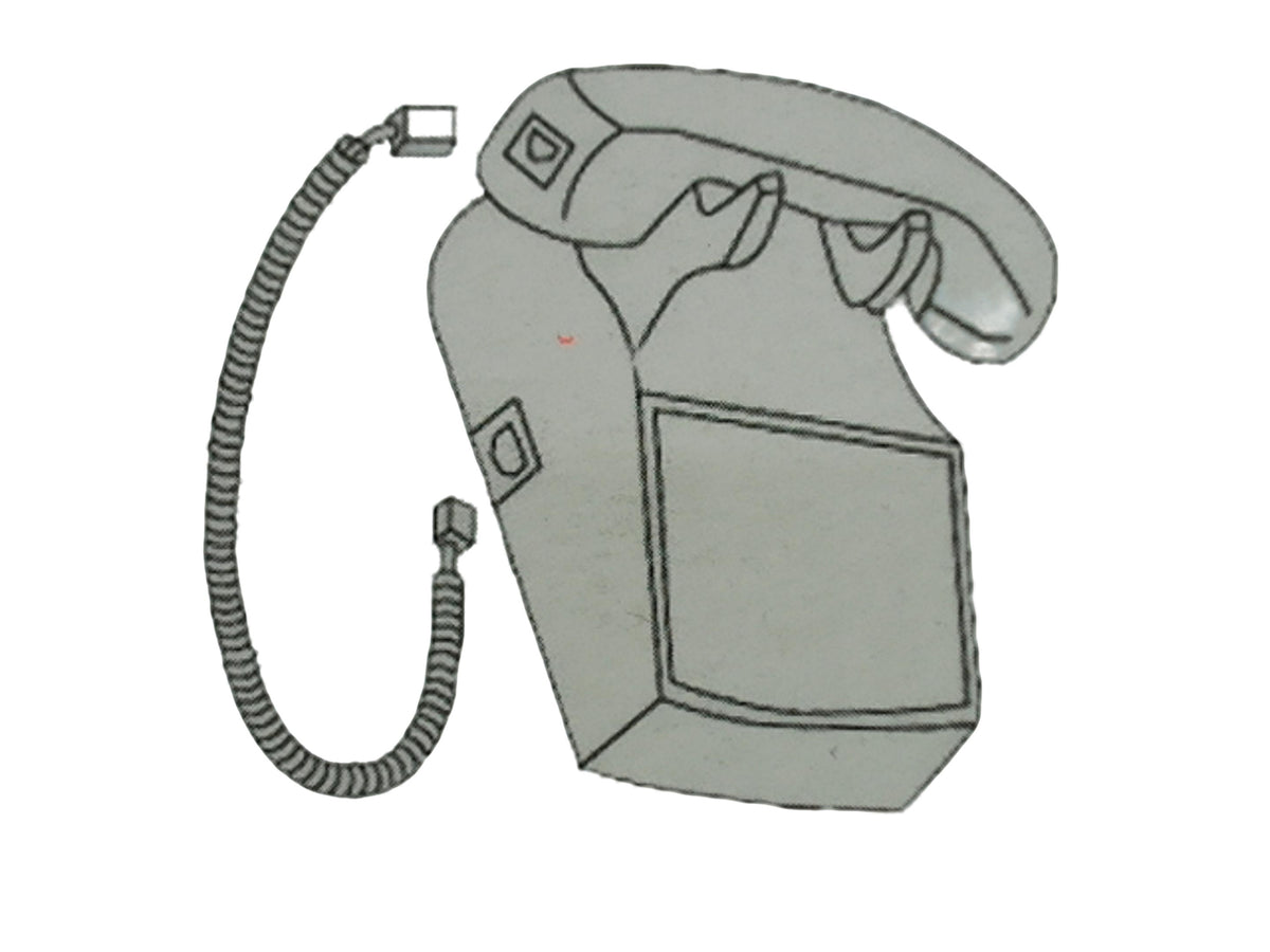 Phone Line Cord Black 15 foot - Additional View