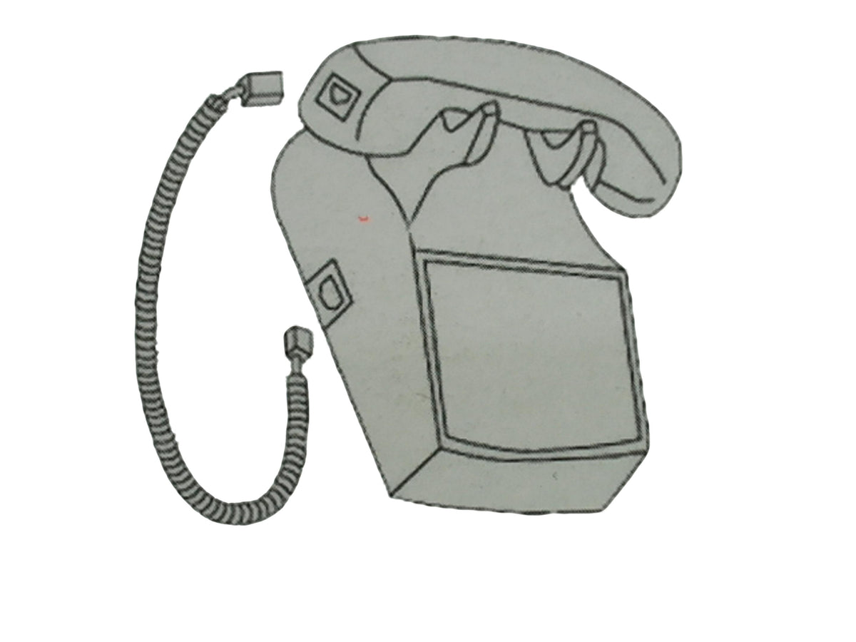Phone Line Cord White 25 foot - Additional View