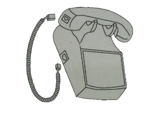 Phone Line Cord White 25 foot - Additional View