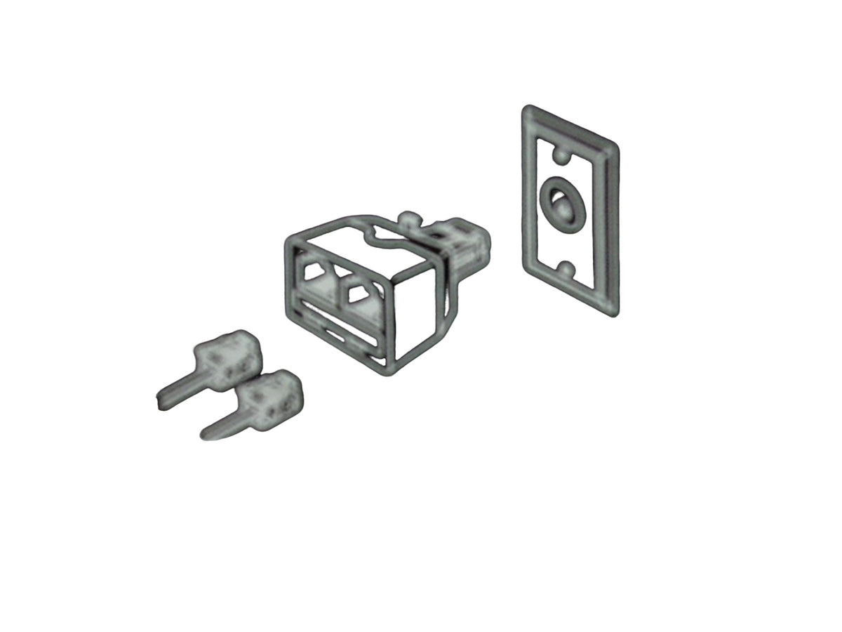 Modular Duplex Phone Jack - Additional View