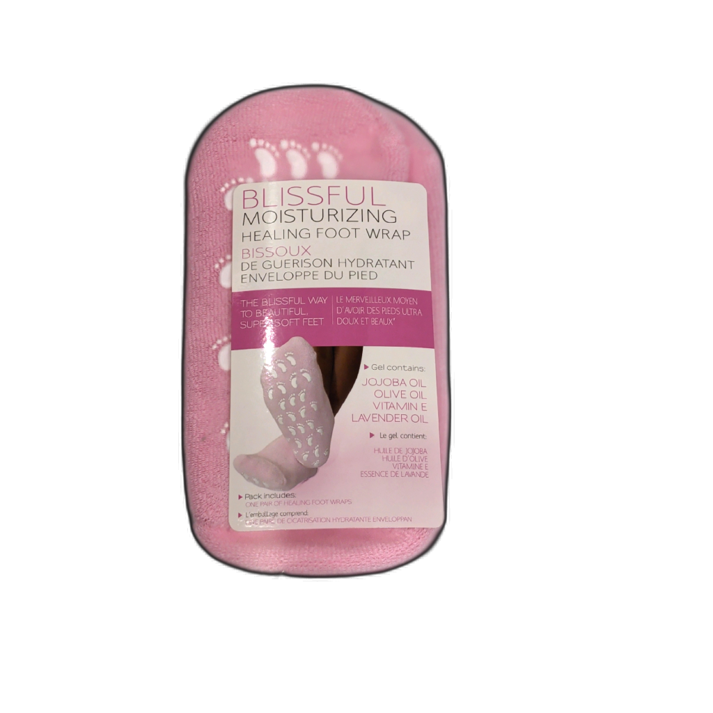 Blissful Moisturizing Healing Foot Wrap Pair