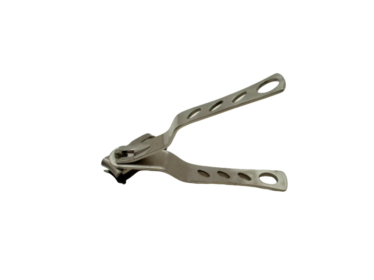 Coupe-ongles de précision avec tête pivotante en acier inoxydable