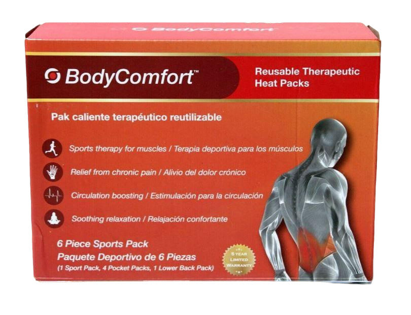 Renewable Heat Pack 6pc. Sports Pack SomaCare (ENDCAP)