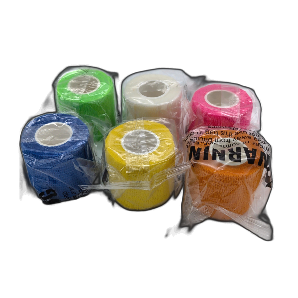 Self Adhesive Bandage 2" X 5yd. Multi Colours California Basics