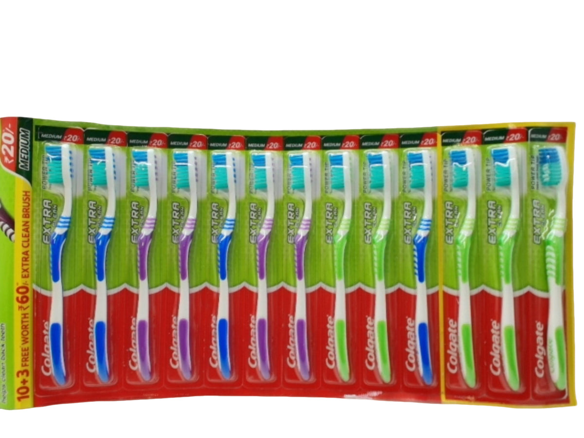 Toothbrush Medium w/Power Tip Extra Clean Colgate - Each sold individually