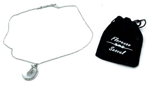 Pendentif Breloque Je t'aime à la folie Avec pochette Florence Scovel