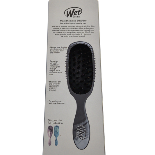 Detangler Brush Gravel Terrain Texture Wet Brush - Additional View
