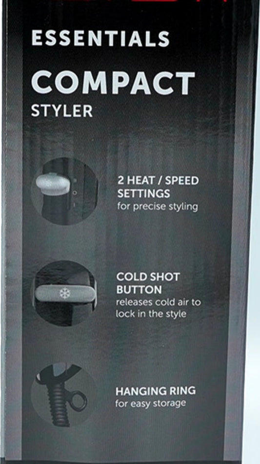 Essentials Compact Styler Hair Dryer 2 Heat/Speed Settings 1875W Revlon - Additional View