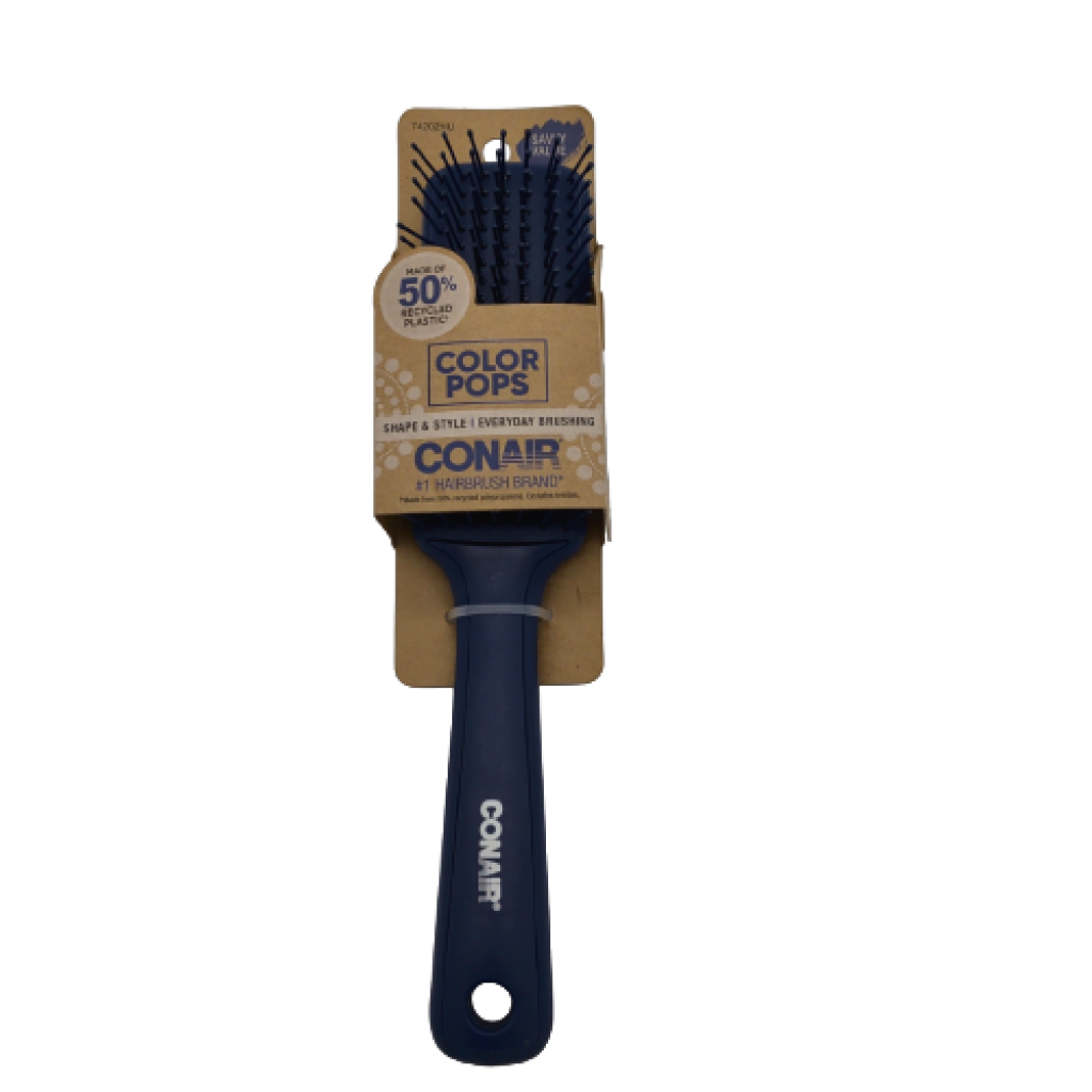 Hairbrush Color Pops Savvy Blue Conair