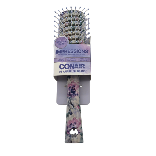 Vented Hairbrush Impressions Signature Prints Conair