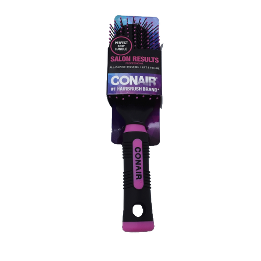All Purpose Hairbrush Perfect Grip Handle Pink/black Conair