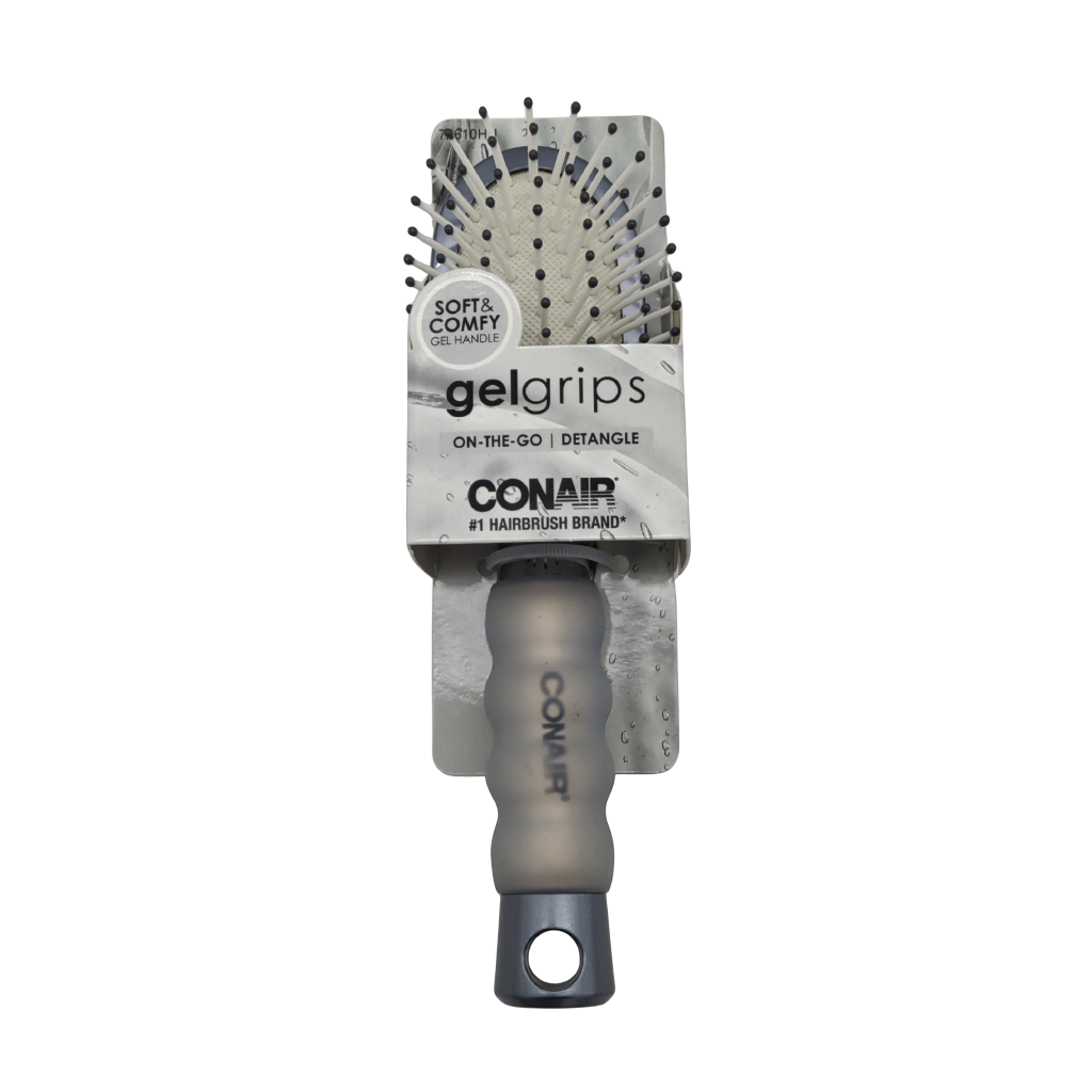 Gelgrips On The Go Hairbrush Conair Assorted Colours