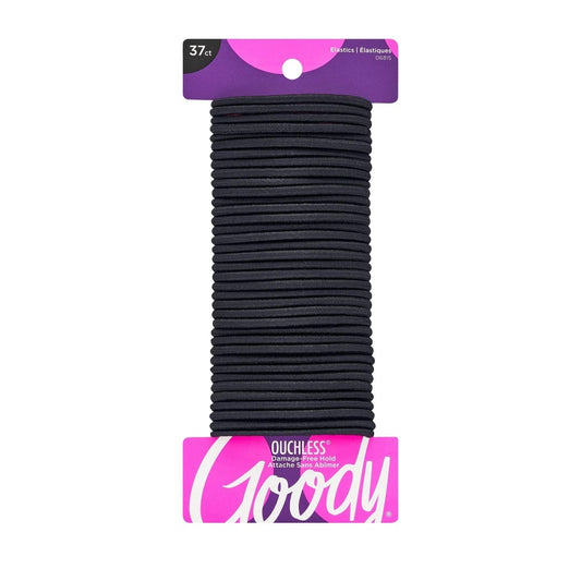 Hair Elastics 37pk. Black Ouchless Goody