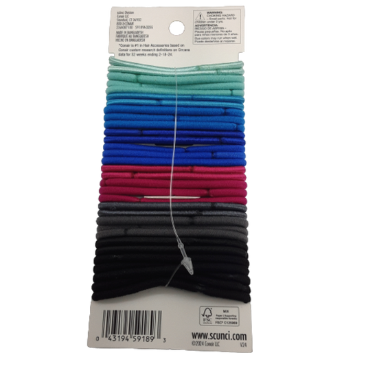 Hair Elastics 32pk. No Damage Scunci - Additional View