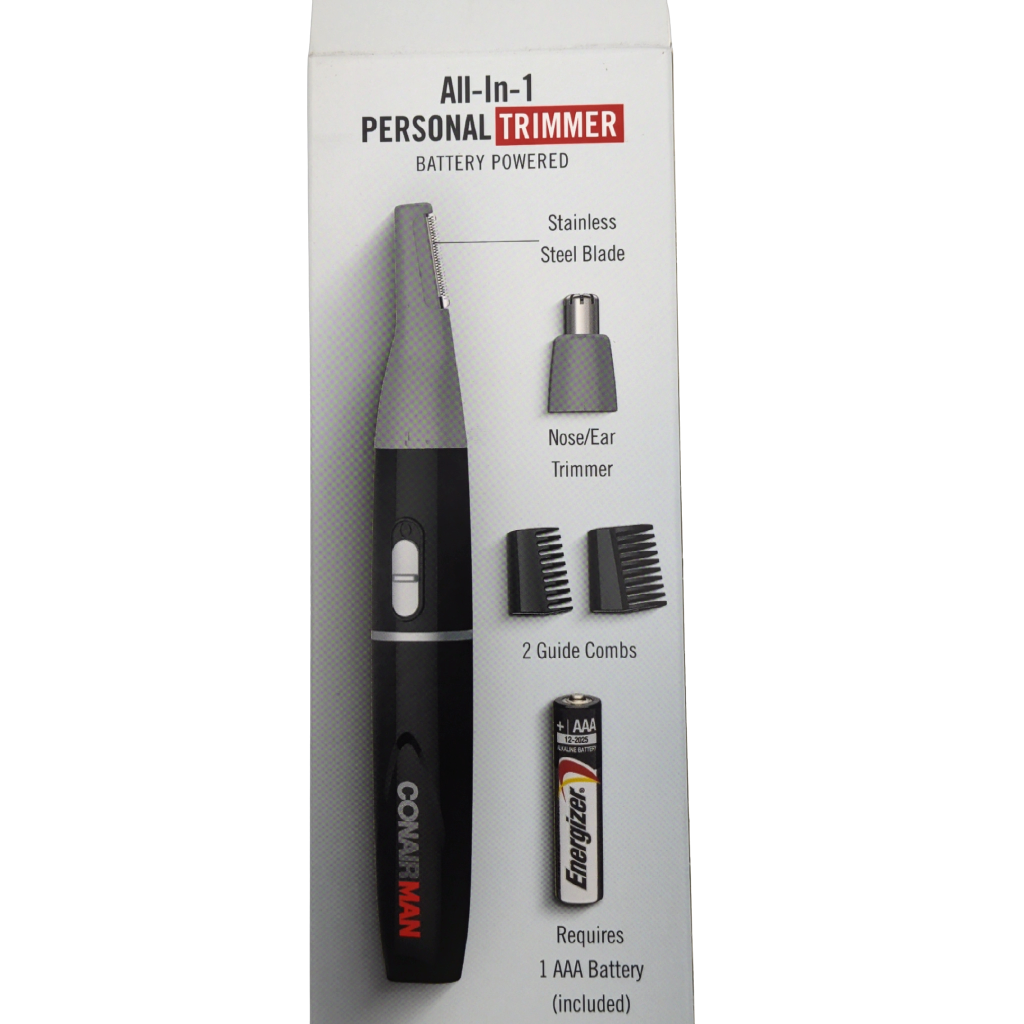All In 1 Personal Trimmer Battery Powered Conair Man - Additional View