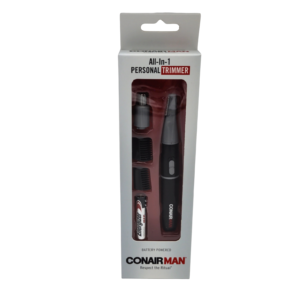 All In 1 Personal Trimmer Battery Powered Conair Man