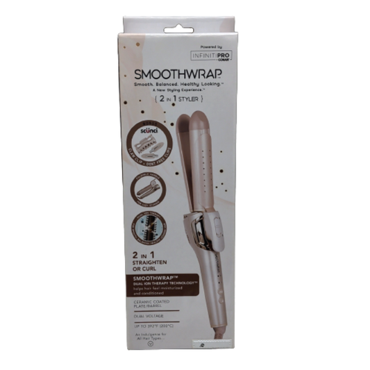 2 In 1 Straightener/curler Smoothwrap Infinti Pro