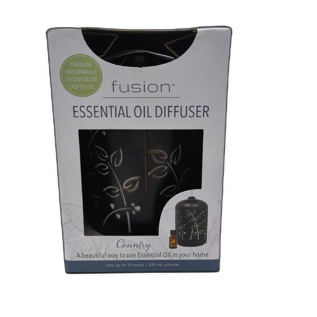 Essential Oil Diffuser 250ml Country Black Fusion