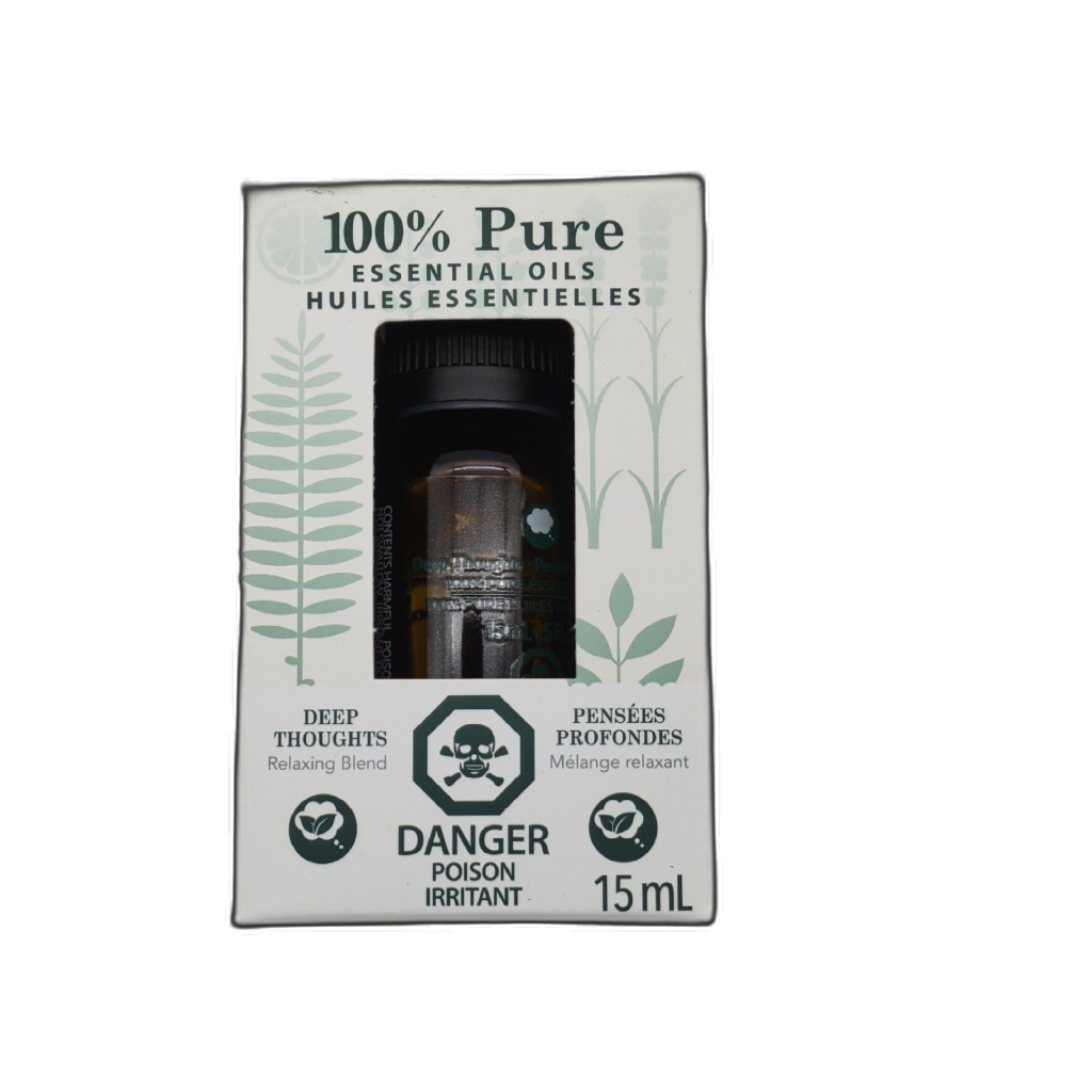 100% Pure Essential Oil Deep Thoughts Relaxing Blend 15ml Scentsationals