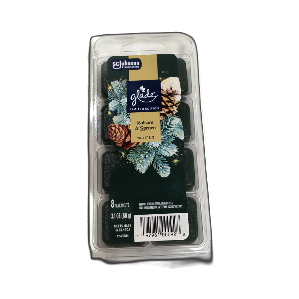 Glade Wax Melts 3.1oz Balsam & Spruce