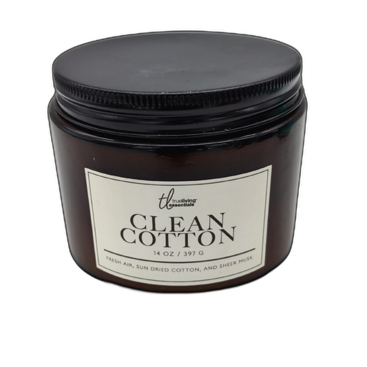 Jar Candle 14oz. Neutral Clean Cotton Travelling Essentials
