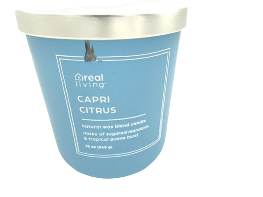 Jar Candle 12oz. Capri Citrus Real Living
