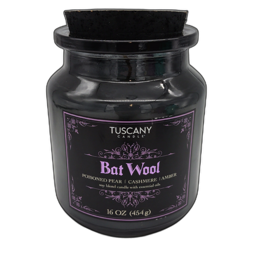 Jar Candle 16oz. Bat Wool Tuscany Candle