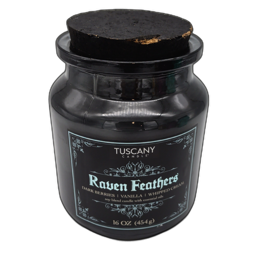 Jar Candle 16oz. Raven Feathers Tuscany Candle