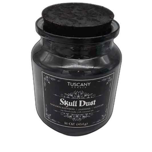 Jar Candle 16oz. Skull Dust Tuscany Candle