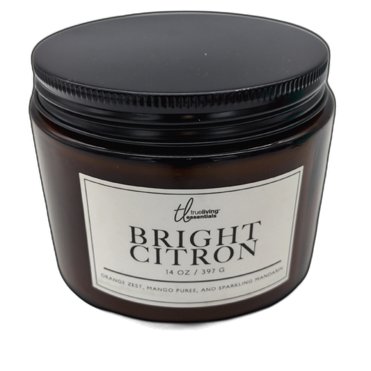 Jar Candle 14oz. Bright Citron Travelling Essentials