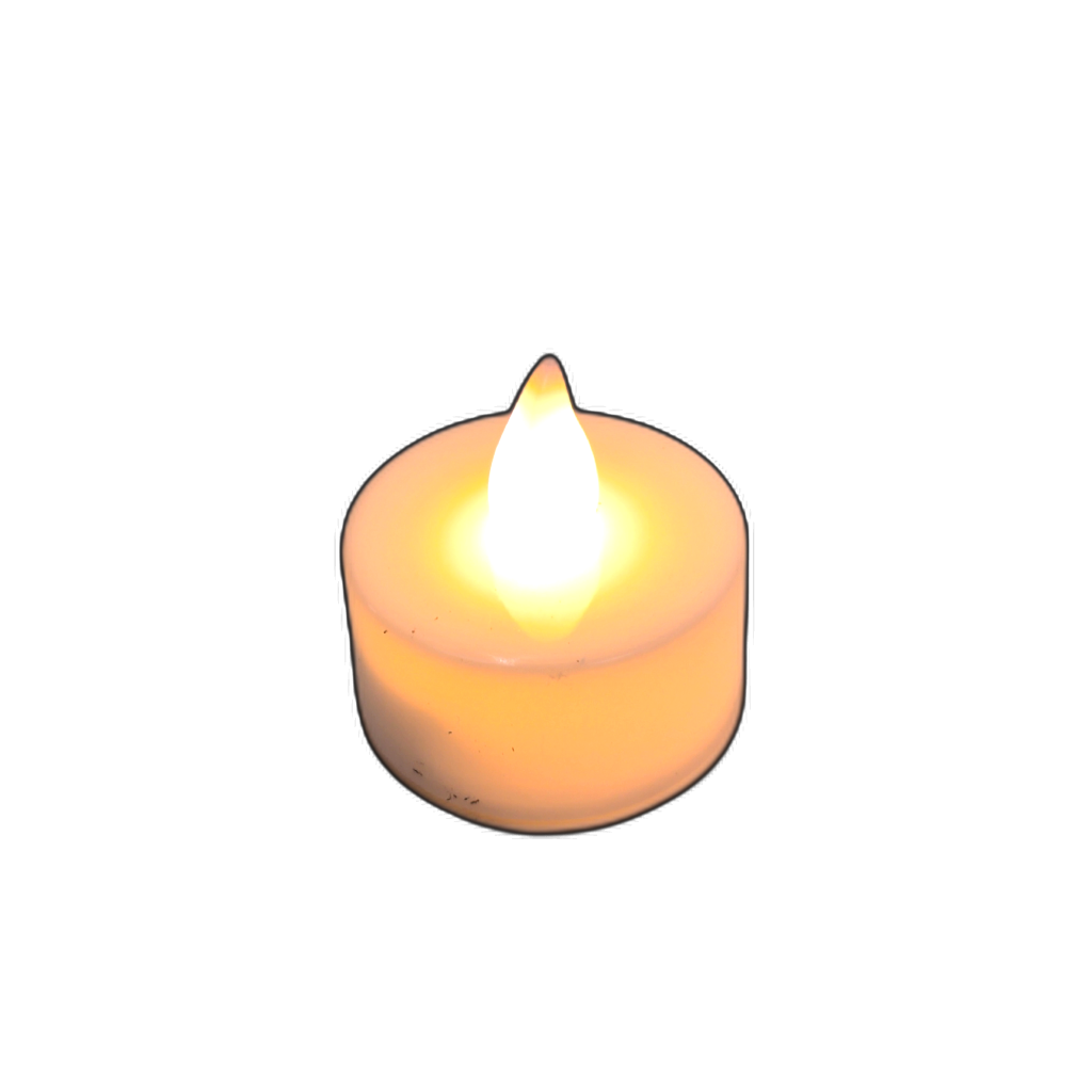 24pc. Flameless Led Tealight Candle Set (or $0.49ea)