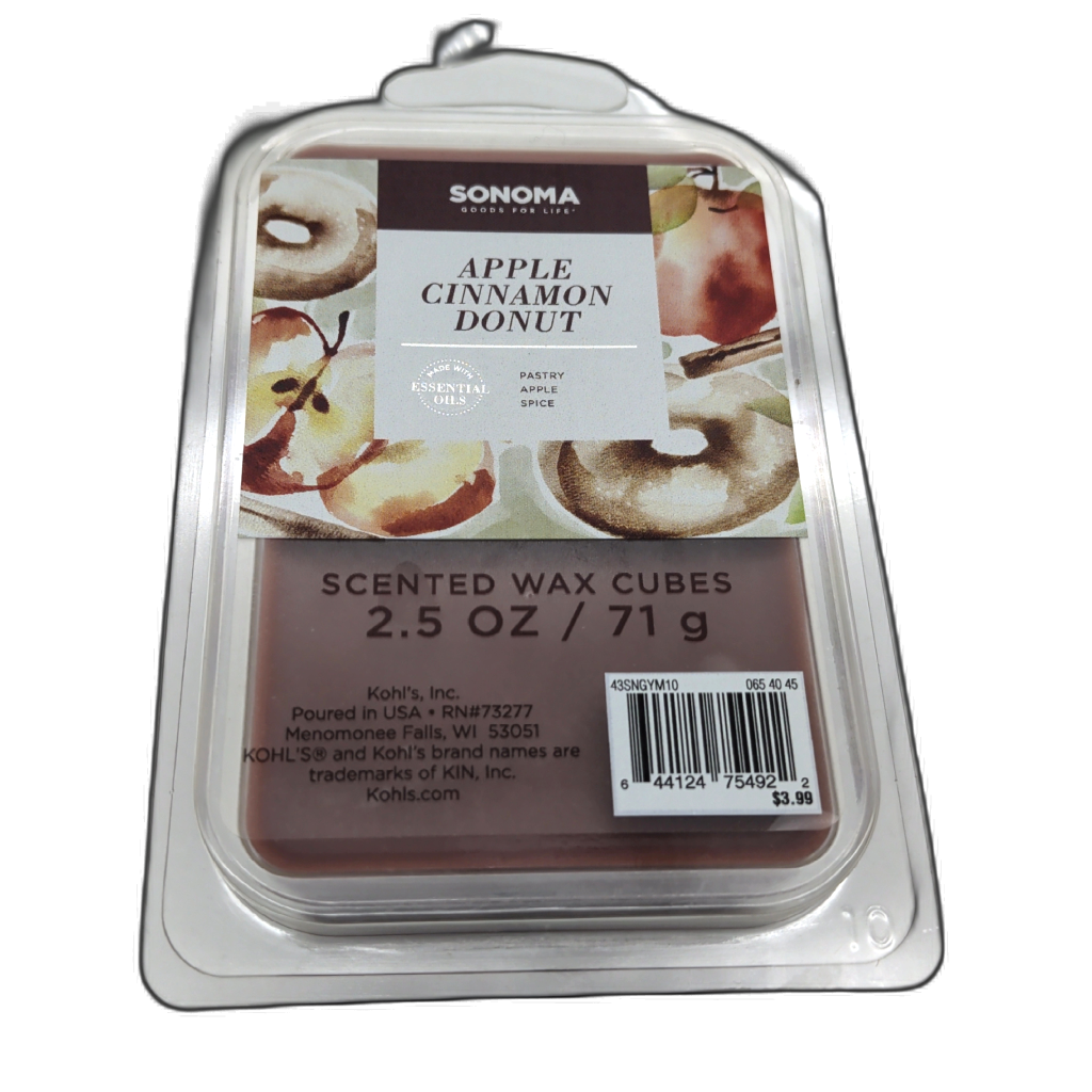 Cires fondantes 70,8 g Pomme Cannelle Beignet Sonoma