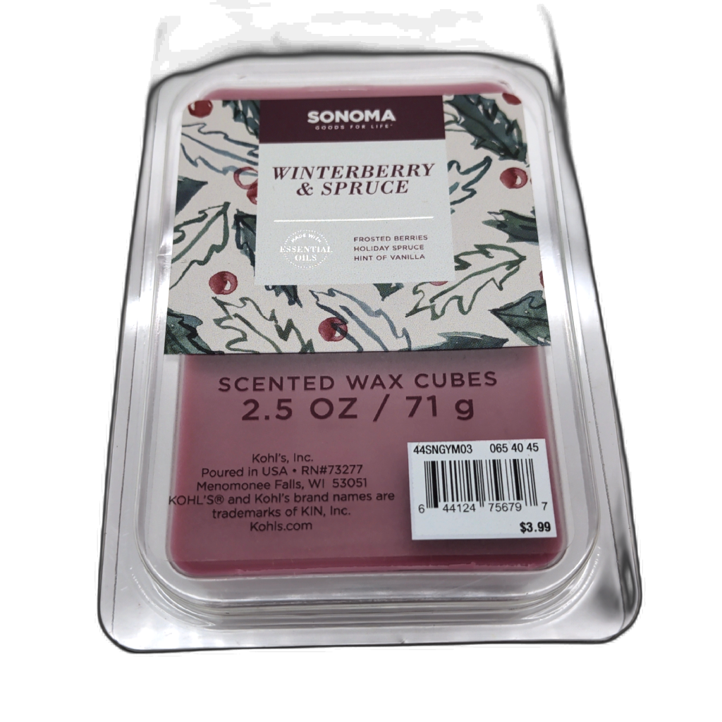 Wax Melts 2.5oz. Winterberry & Spruce Sonoma