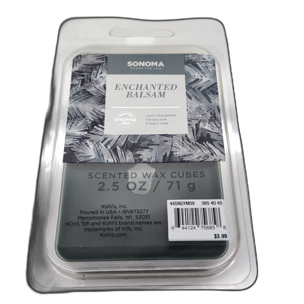 Cires parfumées 70g. Sapin enchanté Sonoma