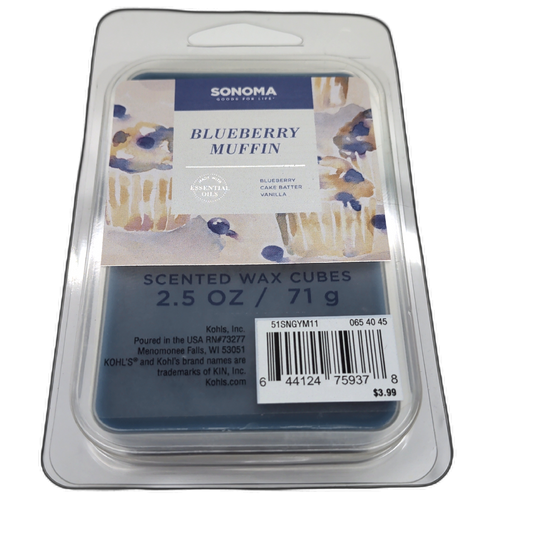 Wax Melts 2.5oz. Blueberry Muffin Sonoma