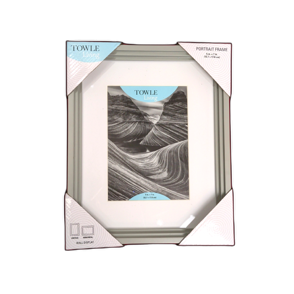 Picture Frame 5" x 7" Grey Towle Living