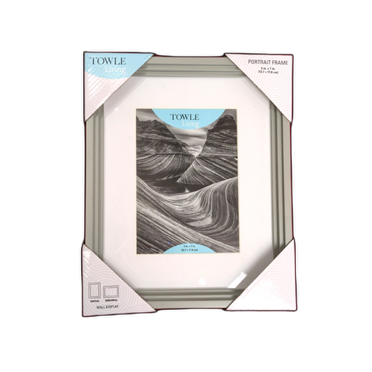 Picture Frame 5" x 7" Grey Towle Living