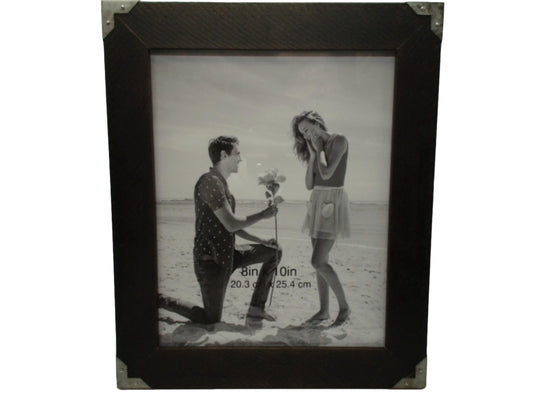 Picture Frame 8" x 10" Black Wooden