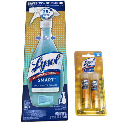 Lysol Smart Multi Purpose Cleaner Starter Kit w/2 Extra Refills (ENDCAP)