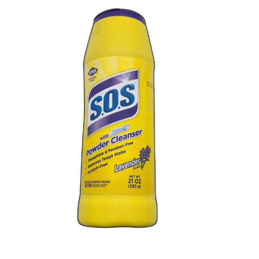 S.O.S With Bleach Powder Cleanser 595g. Clorox