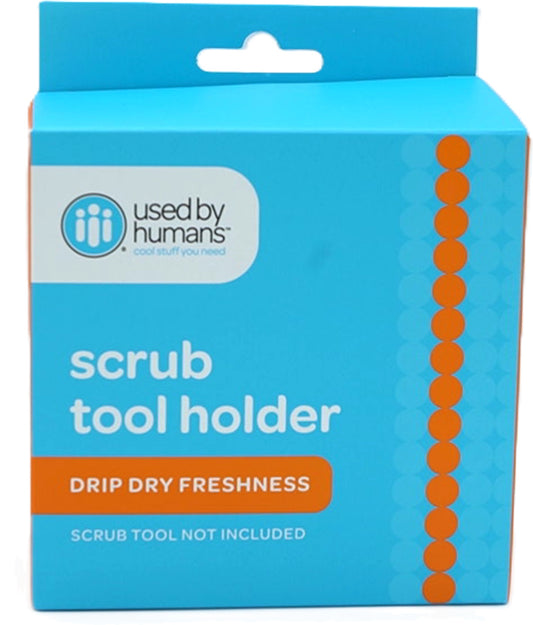Scrub Tool Holder Drip Dry Freshness Used By Humans