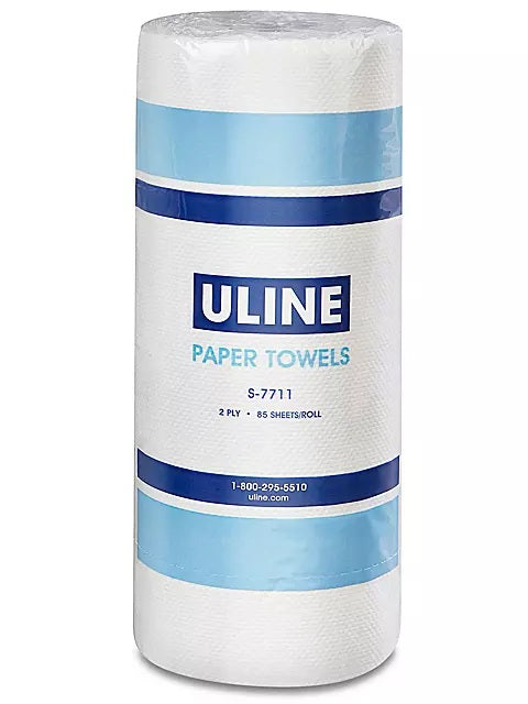 Uline Paper Towels 2 Ply 85 Sheets 30 Rolls (ENDCAP)(Or $1.19/roll, Or 6/$6.99)