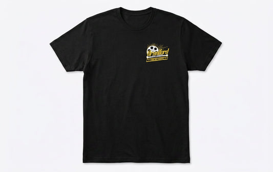 Brantford Bulldogs Showtime 2026 OHL Playoffs tee with film reel crest